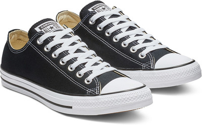 Converse Unisex Chuck Taylor All Star Low Top Casuals For Men(Black , 5)