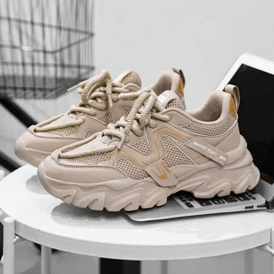 Layasa Sneakers For Men(Beige , 10)