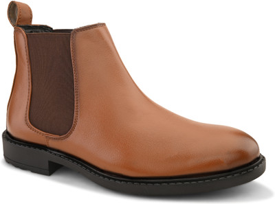 PROVOGUE Slip On For Men(Tan , 8)