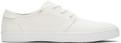 TOMS Carlo Canvas Sneakers For Men(White)