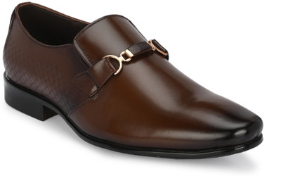 EGOSS Slip On For Men(Tan , 10)