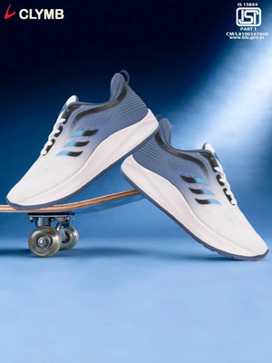 CLYMB Epic 4 White Blue Walking/Outdoor/Gym & Traning Outdoors For Men(Blue , 10)