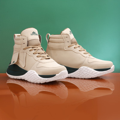 Deals4you Boys Lace Sneakers(White)