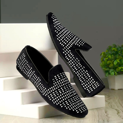 LE GREEM Comfortable|Ultra Light Weight|Breathable Party Wear For Men(Silver , 7)