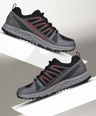 Skechers ESCAPE PLAN - ROAD PEAK Outdoors For Men(Black , 6)