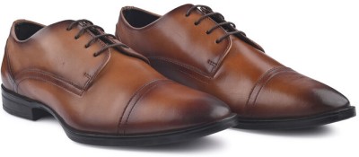 Feet First Leather Oxford Formal shoes Oxford For Men(Tan)