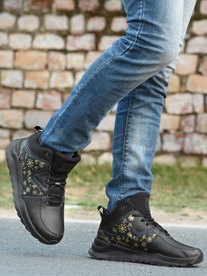 OFF LIMITS High Tops For Men(Black , 9)