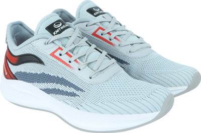 LANCER KING-8LGR-RED Running Shoes For Men(Grey , 7)