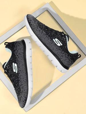Skechers D'LUX WALKER 2.0 - STEADYWAY Casuals For Men(Black , 9)
