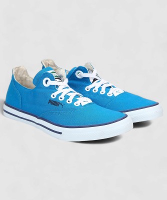 PUMA Limnos CAT 3 DP Canvas Sneakers For Women(Blue , 3 UK/India)