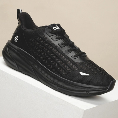 Cult Raze Running Shoes, Enhanced Cushioning, Lightweight, Breathable Running Shoes For Men(Black , 7)