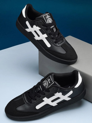 CAMPUS | Casual, Walking, Daily Wear Sneakers for Men | Lightweight Comfortable Sneakers For Men(Black , 10)