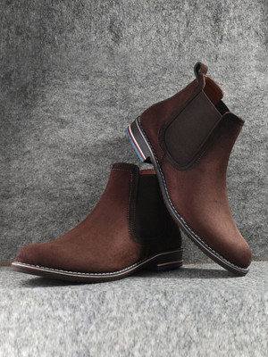 Lazy21 Boots For Men(Brown , 9)