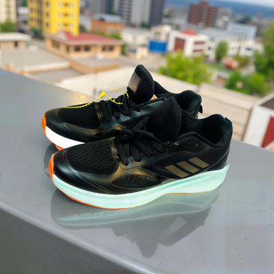 AZEEREXA Stridex Pro Runner MaxGrip Elite – Lightweight Performance Running Shoes Outdoors For Men(Black , 8)