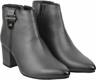 MOCHI Boots For Women(Grey , 8)