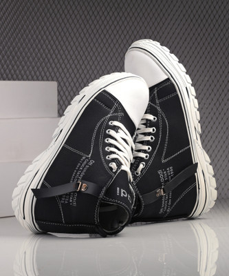 aadi High Tops For Men(Black , 9)