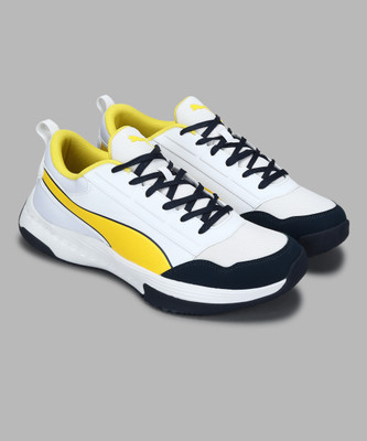 PUMA Badminton Rapid Badminton Shoes For Men(Blue , 6)