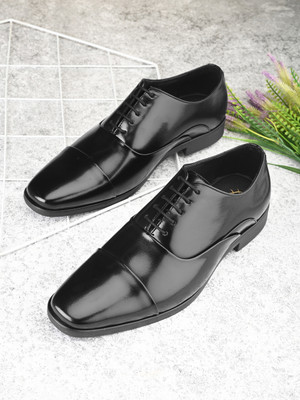 House of Pataudi Oxford For Men(Black , 9)