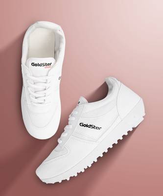 Goldstar white running shoes online