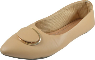 Komfy Bellies and Ballerinas for Women Bellies For Women(Beige , 5)