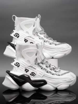 ATOM Gansta1 Sneakers For Men(White)