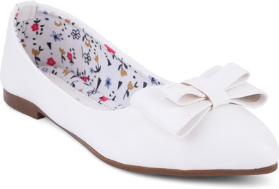 Dressberry Bellies For Women(White , 4)