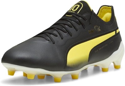 PUMA KING ULTIMATE Pelé FG/AG Football Shoes For Men(Black , 7)