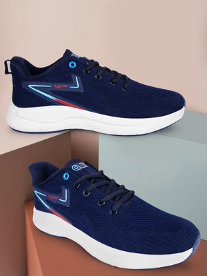 LANCER BOSS-5NBL-SBL Running Shoes For Men(Navy , 8)