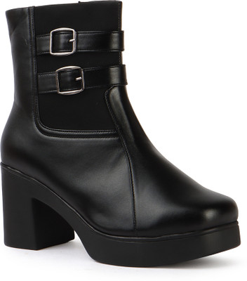 KILLER Boots For Women(Black , 6)