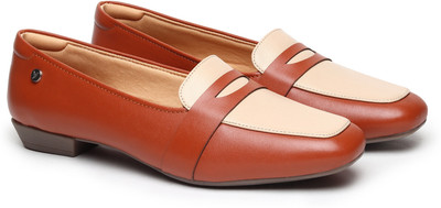 yoho Bliss 005 Mocassin For Women(Brown , 7)