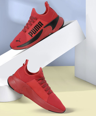 PUMA Running Shoes For Men(Red , 7)