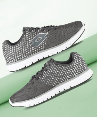 LOTTO EASY SPORT SM GREY/WHITE Walking SHOES For MEN 10 Running Shoes For Men(White, Grey)