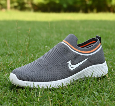 Shoegears Men's Casual Sports Shoes, Lightweight Running, Walking , Gym Outdoor , Walking Shoes For Men(Grey , 7)