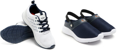 Face Stylish Sports Shoes for Men – Ideal for Running, Gym & Training Sneakers For Men(White, Blue , 7)