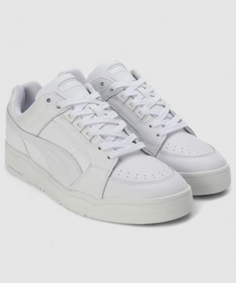 PUMA Slipstream Lo Lth Sneakers For Men(White , 7)