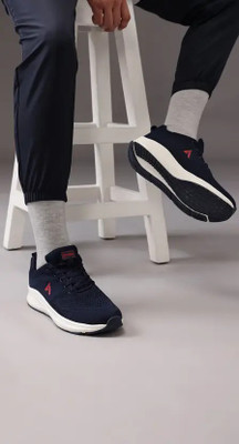 action Athleo ATG-496 Comfortable Lightweight Breathable Durable Sports Lace-Up Running Shoes For Men(Multicolor , 7)