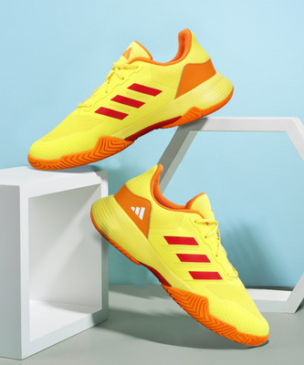 ADIDAS DROP SHOT Tennis Shoes For Men(Yellow , 11)
