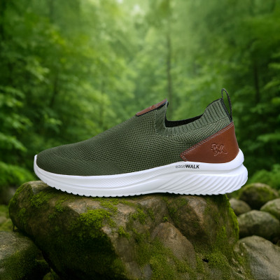 Neemans Sneakers For Men(Olive , 9)