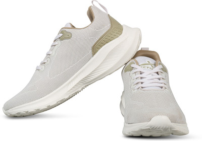 VECTOR X Weapon Mesh With TPU Upper & Rubber Sole Jogging, Lightweight, Running & Gym Walking Shoes For Men(Off White , 7)
