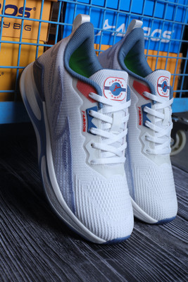Abros CRIMP Running Shoes For Men(Off White , 8)