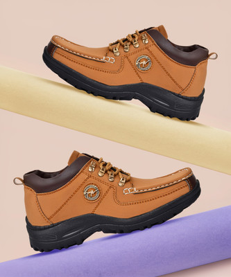SEEVAE New Trendy Comfort Exclusive Daily Upgrade Your style Genuine Outdoors For Men(Beige , 9)