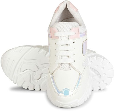 Devaz Slip On Sneakers For Women(White)