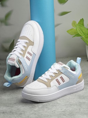 asian Casual Sneaker Shoes for Women | Soft Cushioned Insole || Trendy-03 Sneakers For Women(White, Blue)