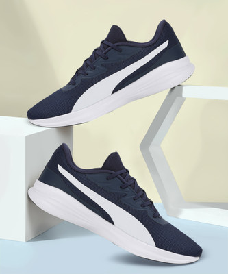 PUMA Night Runner V3 Running Shoes For Men(Blue , 10)