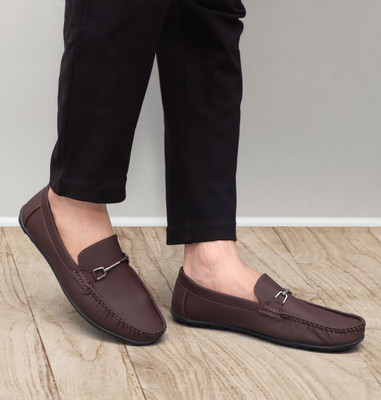 Evolite Loafers For Men(Brown , 9)
