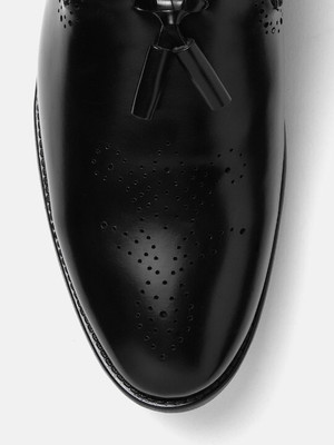 CARLTON LONDON Party Wear For Men(Black , 10)