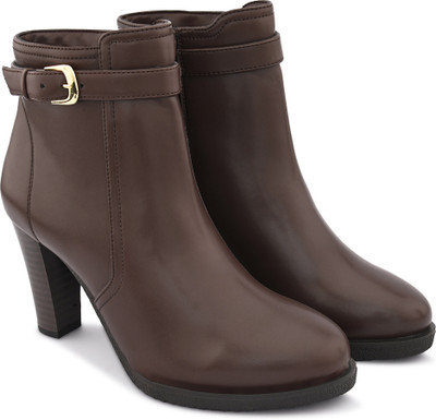 Roadster Boots For Women(Brown , 4)