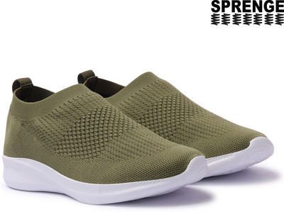 SPRENGE SP-22508-Olive Eva Running Shoes For Men(Olive , 7)