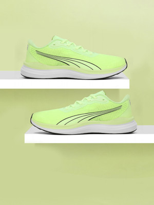 PUMA lite flexPunt Running Shoes For Men(Green , 7)