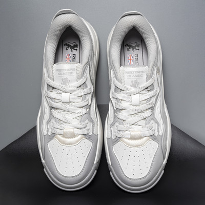 RED TAPE Women's Sneakers | Sleek Design with Cushioned Comfort Sneakers For Women(White, Grey , 5)